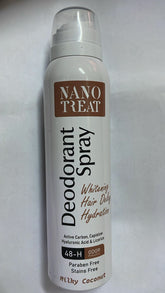 NANO TREAT DEODORANT SPRAY MILKY COCONUT 150ML